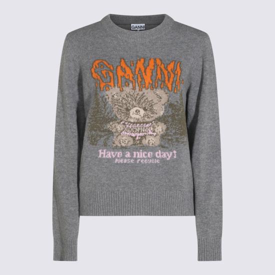 26FW 가니 스웨터 A1150052 920 Paloma