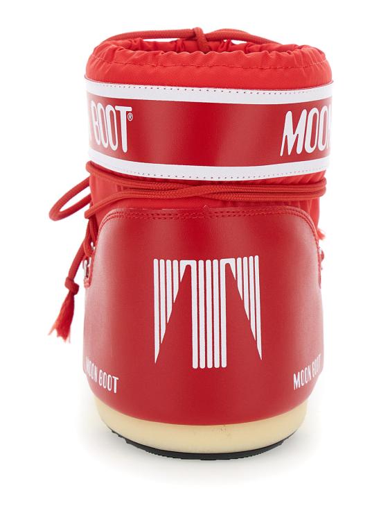 26FW 문부츠 아이콘 나일론 로우 부츠 80D140934 RED - MOON BOOT