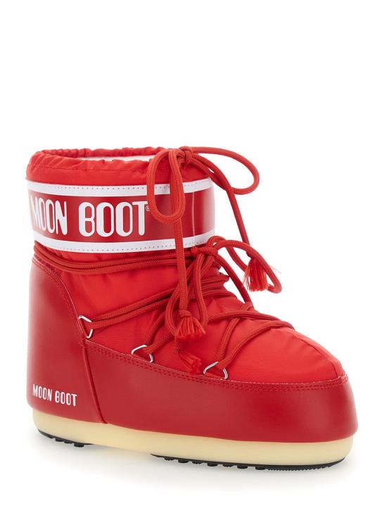 26FW 문부츠 아이콘 나일론 로우 부츠 80D140934 RED - MOON BOOT