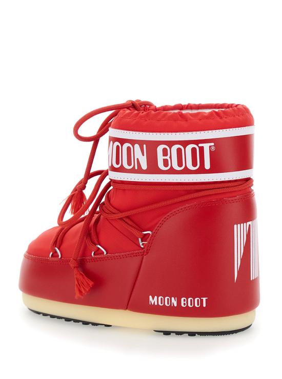 26FW 문부츠 아이콘 나일론 로우 부츠 80D140934 RED - MOON BOOT