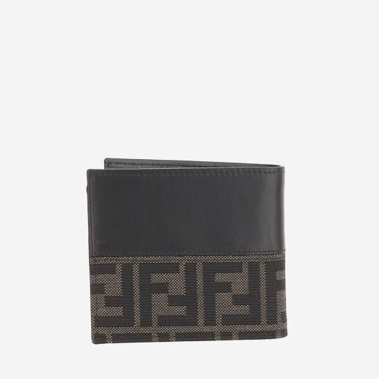 26FW 펜디 FF 바이폴드 월렛 7M0169 BLACK - FENDI