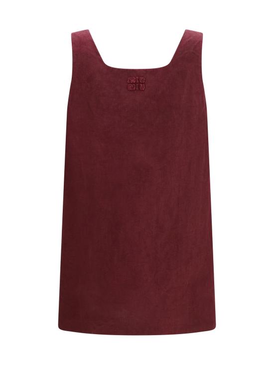 26FW 미우미우 원피스 MF6578SOOO6733 BURGUNDY