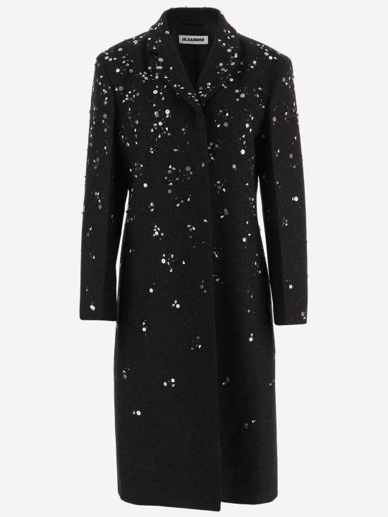 26FW 질샌더 코트 J02AA0214 BLACK - JIL SANDER