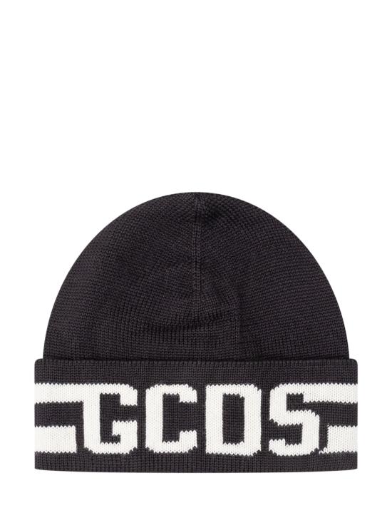 26FW 지씨디에스 비니 Z0ULQN115K155 999A BLACK WHITE