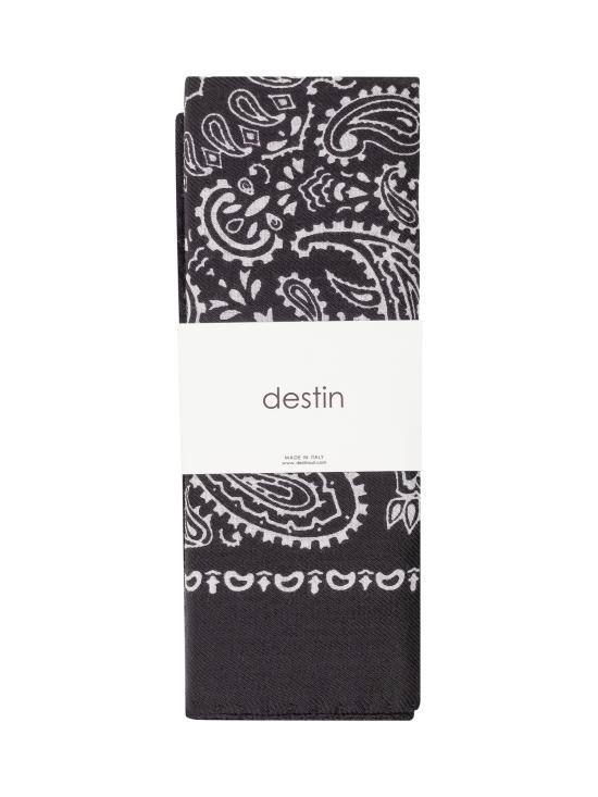26FW 데스틴 머플러/스카프 JUDYBANDANA BLACK - DESTIN