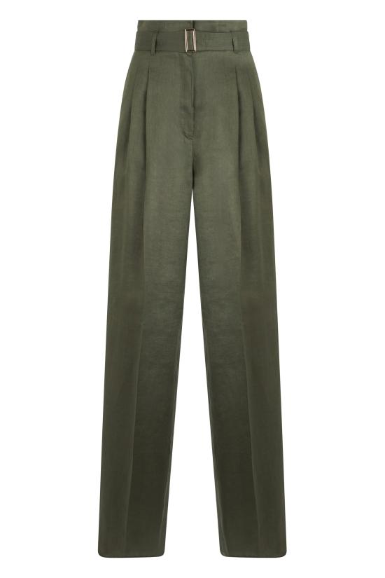 26SS 막스마라 스튜디오 팬츠 MSTMATERIA GREEN