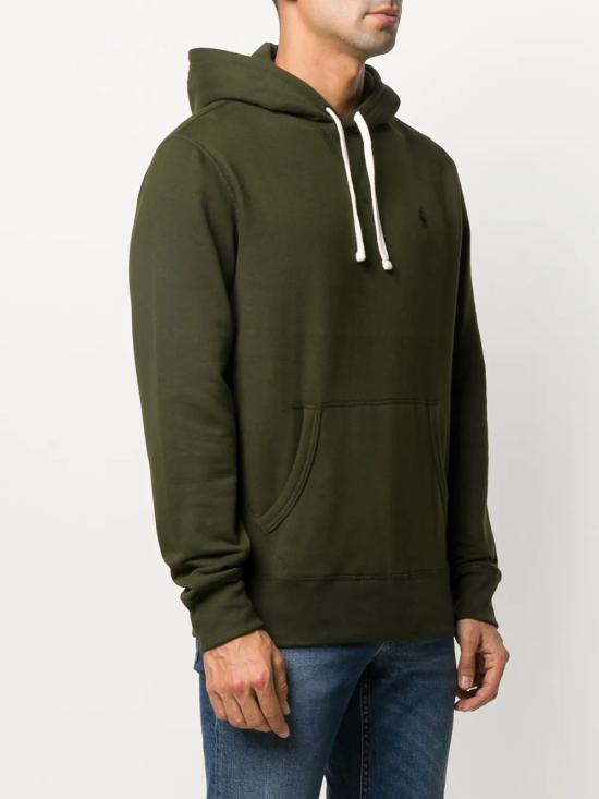 26FW 폴로 랄프로렌 포니로고 자수 후드 티셔츠 710766778 024 Verde - POLO RALPH LAUREN