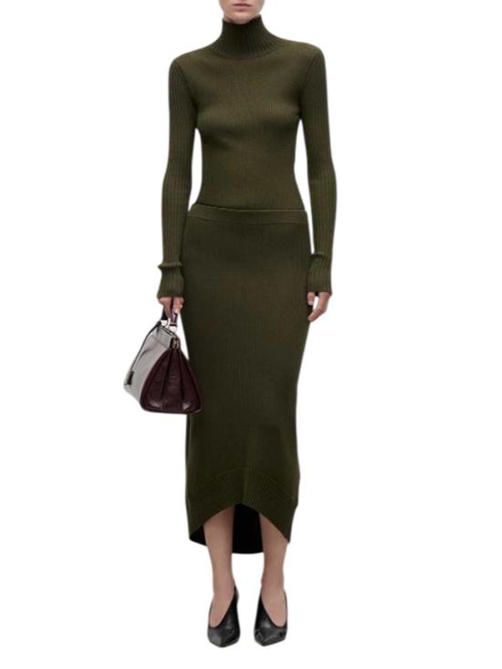 26FW 빅토리아 베컴 스커트 1426KSK007725A MARSH GREEN 9990 - VICTORIA BECKHAM