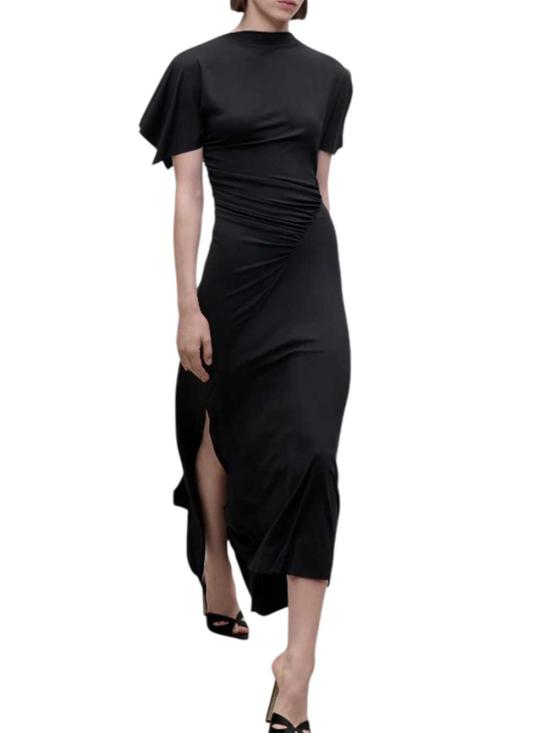 26FW 빅토리아 베컴 원피스 1426JDR007350A BLACK 1 - VICTORIA BECKHAM