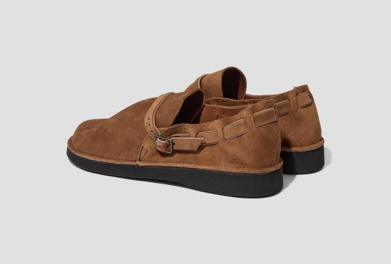 26FW 오로라슈즈 슈즈 남성용 미들 잉글리시 - 거친 코담배 / 폭 D - AURORA SHOE CO.