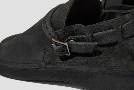 26FW 오로라슈즈 슈즈 남성용 미들 잉글리시 - 러프아웃 블랙 / 너비 D - AURORA SHOE CO.