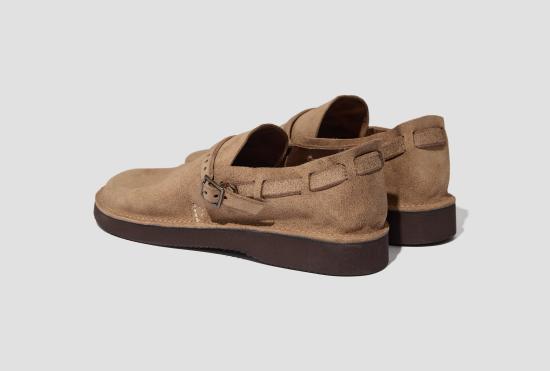 26FW 오로라슈즈 슈즈 남성용 미들 잉글리시 - 러프아웃 마린 필드 / 폭 D - AURORA SHOE CO.