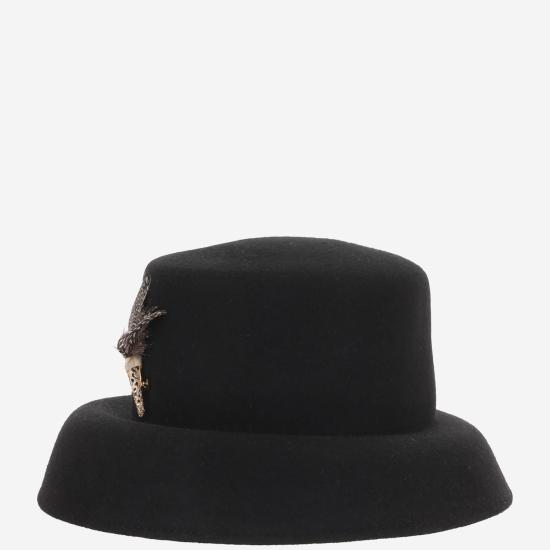 26FW 알렉시아 알바레즈 데 톨레도 버킷햇 BUCKET BLACK
