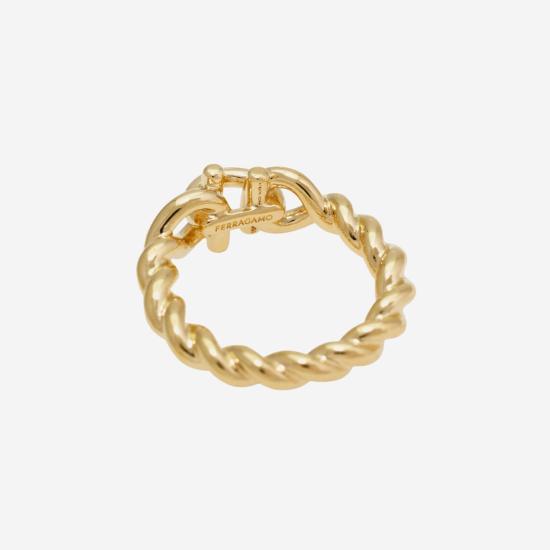 26FW 살바토레 페라가모 반지 760990 GOLD