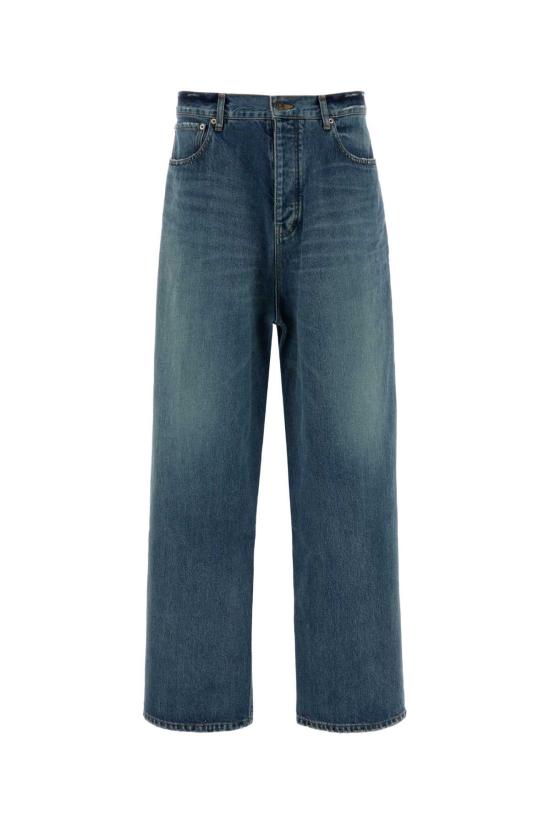 26FW 발렌시아가 데님 팬츠 745213TDW14 5002 DARKBLUE
