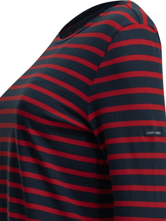 26FW 세인트제임스 반팔 티셔츠 23757MARINETULIPE BLUE - SAINT JAMES