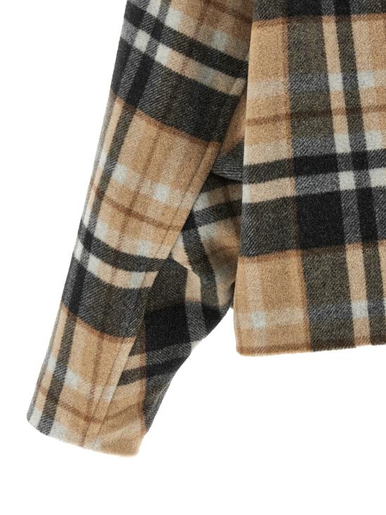 26FW 핑코 코트 카반 체크  및 트렌치  멀티컬러 - PINKO