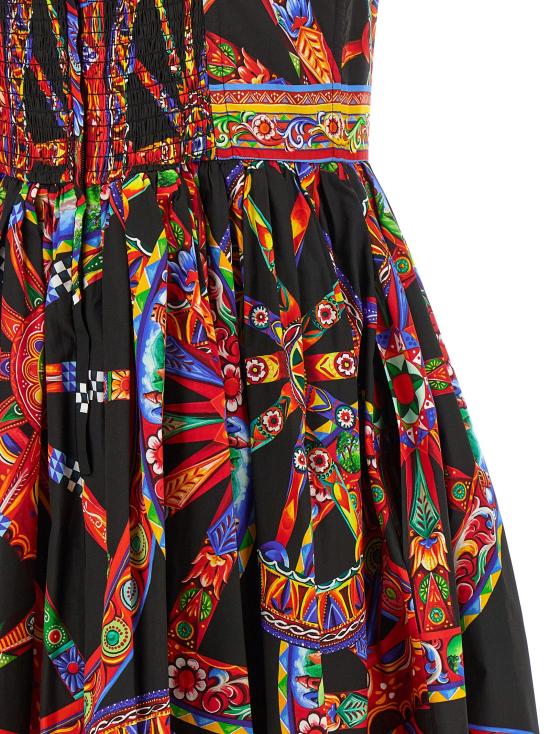 26FW 돌체앤가바나 원피스 카레토 드레스 멀티컬러 - DOLCE & GABBANA