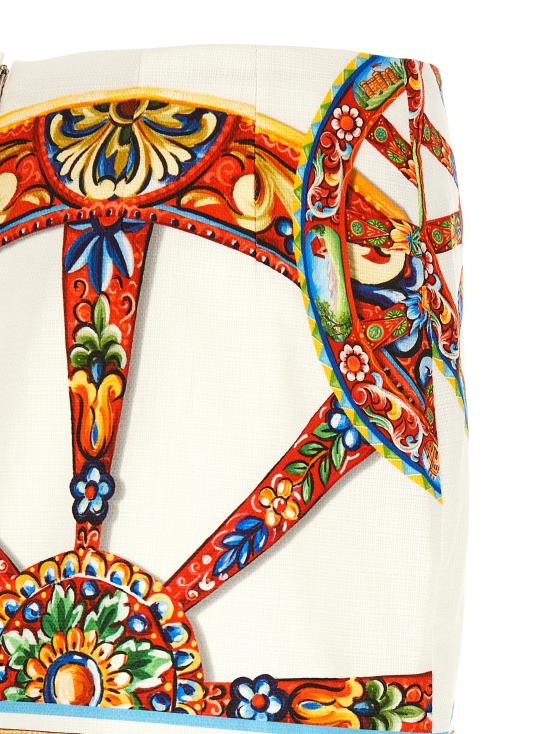 26FW 돌체앤가바나 스커트 카레토  멀티컬러 - DOLCE & GABBANA