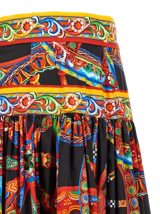 26FW 돌체앤가바나 스커트 카레토  멀티컬러 - DOLCE & GABBANA