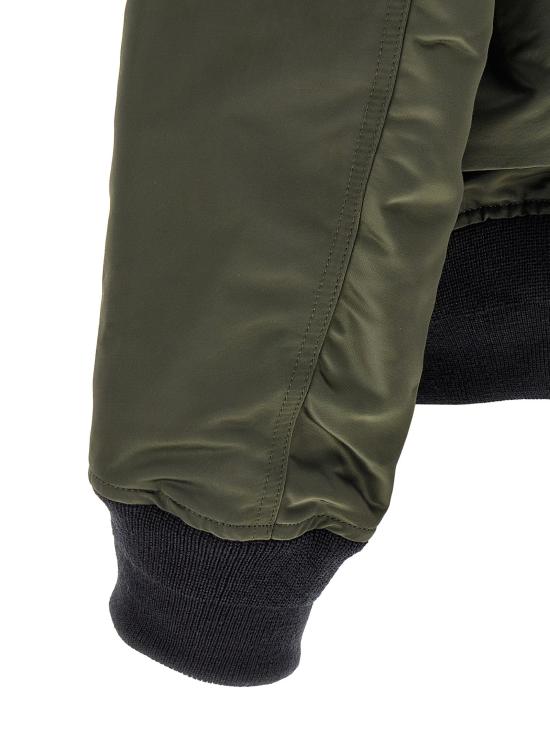 26FW 사카이 패딩 이중 레이어 블라우스형  재킷 (녹색) - SACAI