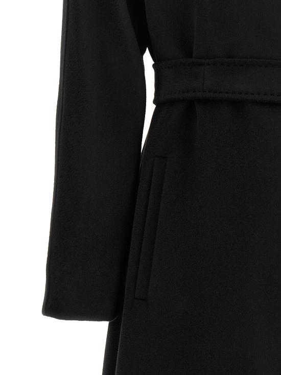 26FW 막스마라 스튜디오 코트 드라벤나  및 트렌치  블랙 - MAX MARA STUDIO