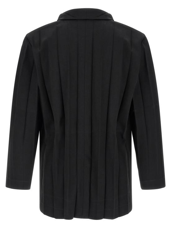 26SS 옴므 플리세 이세이 미야케 수트 자켓 엣지 앙상블 블레이저 블랙 - HOMME PLISSE' ISSEY MIYAKE