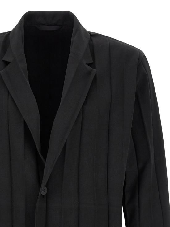 26SS 옴므 플리세 이세이 미야케 수트 자켓 엣지 앙상블 블레이저 블랙 - HOMME PLISSE' ISSEY MIYAKE