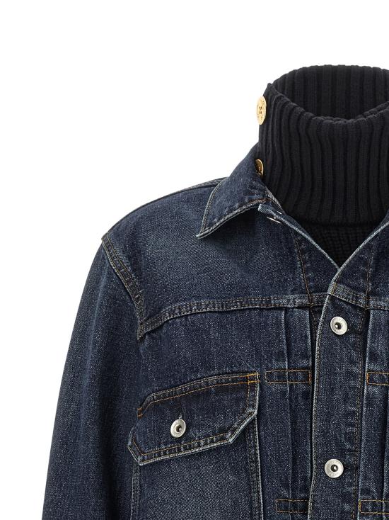 26FW 사카이 패딩 하이브리드 재킷  재킷 블루 - SACAI