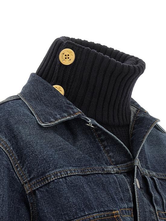 26FW 사카이 패딩 하이브리드 재킷  재킷 블루 - SACAI
