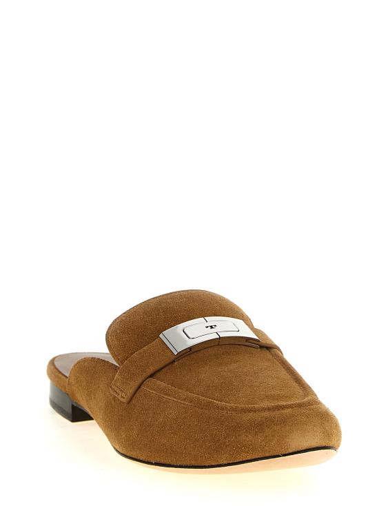 26FW 토리버치 뮬/슬리퍼 리리  브라운 - TORY BURCH
