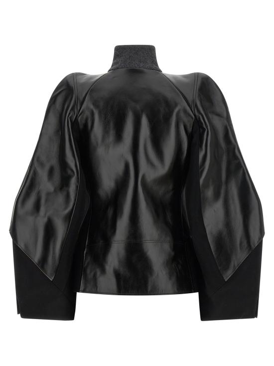 26FW 사카이 패딩 멜튼 울 재킷  재킷 블랙 - SACAI