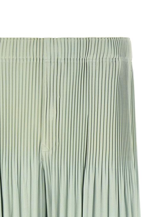26SS 옴므 플리세 이세이 미야케 숏팬츠 월별 색상: 6월 버뮤다 및 쇼트 그린 - HOMME PLISSE' ISSEY MIYAKE