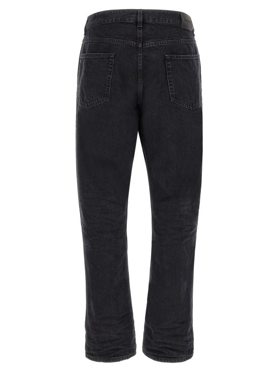 26FW 생로랑 데님 팬츠 릴렉스 테이퍼드 진 블랙 - SAINT LAURENT