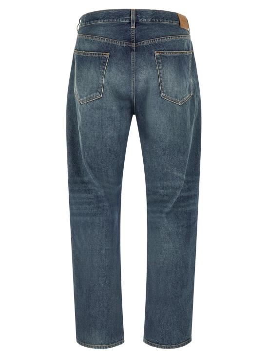 26FW 생로랑 데님 팬츠 스트레이트 레그 진 (블루) - SAINT LAURENT