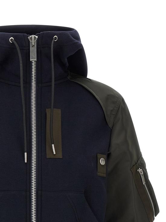 26FW 사카이 긴팔 티셔츠 스폰지 스웨트셔츠 멀티컬러 - SACAI