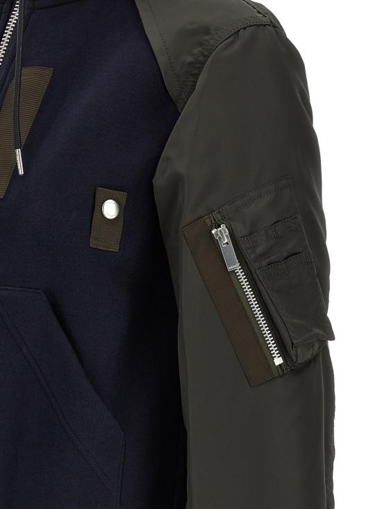 26FW 사카이 긴팔 티셔츠 스폰지 스웨트셔츠 멀티컬러 - SACAI