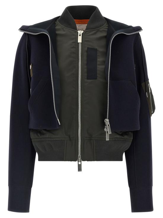 26FW 사카이 패딩 스펀지  재킷 (파란색) - SACAI