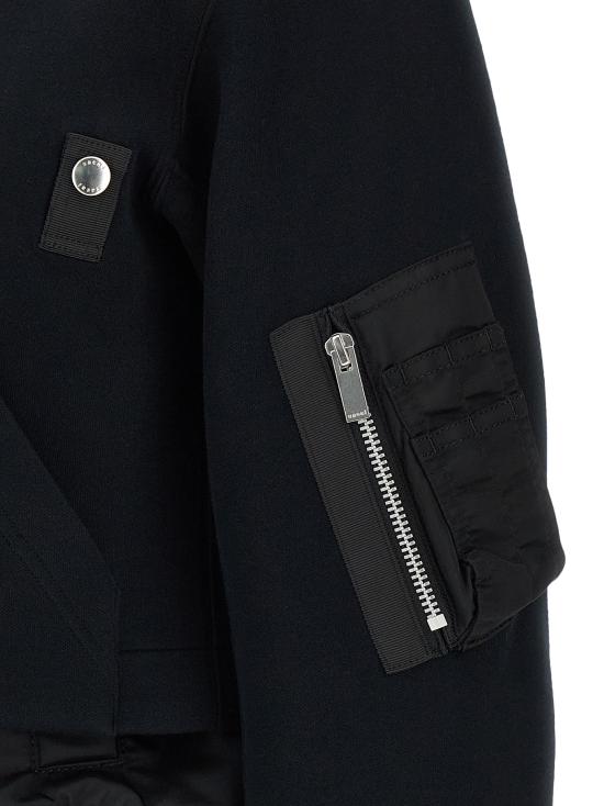 26FW 사카이 패딩 스폰지  재킷 블랙 - SACAI
