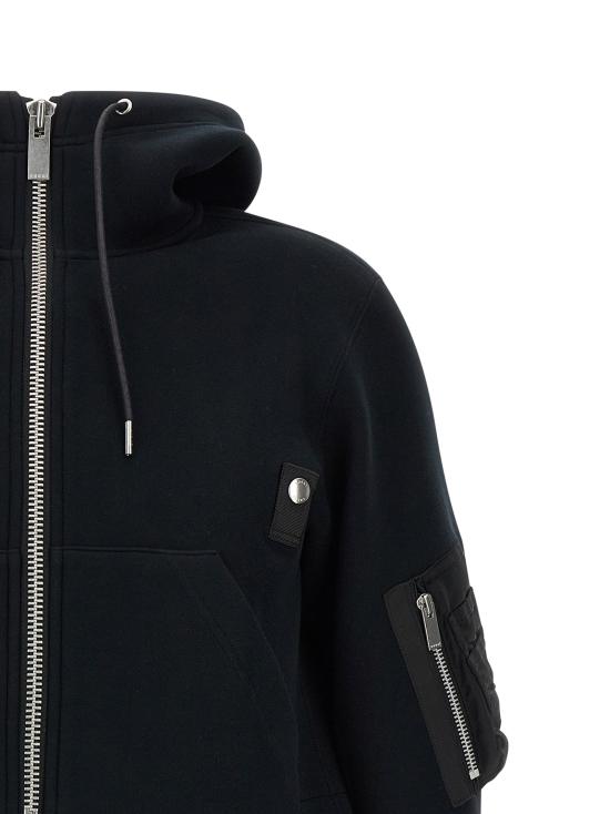 26FW 사카이 패딩 스폰지  재킷 블랙 - SACAI