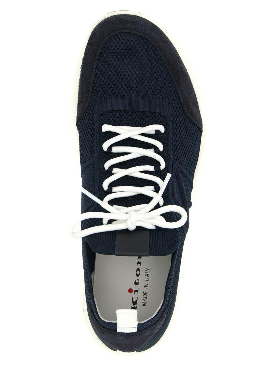 26FW 키톤 스니커즈 테크니컬 코튼  블루 - KITON