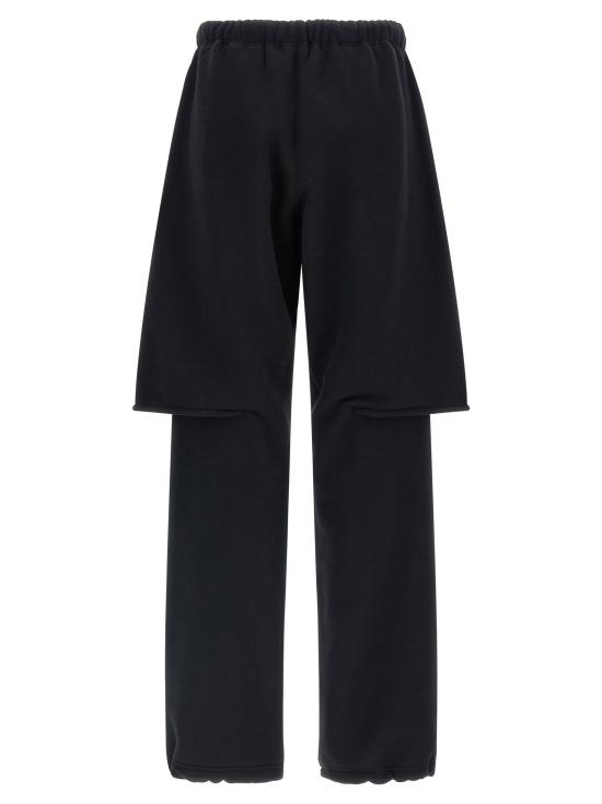26FW 사카이 스트레이트 팬츠 Trompe L'Oeil 버뮤다 팬츠 블랙 - SACAI