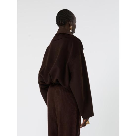 26FW 스포트막스 자켓 2622086012600038 CHOCOLATE - SPORTMAX