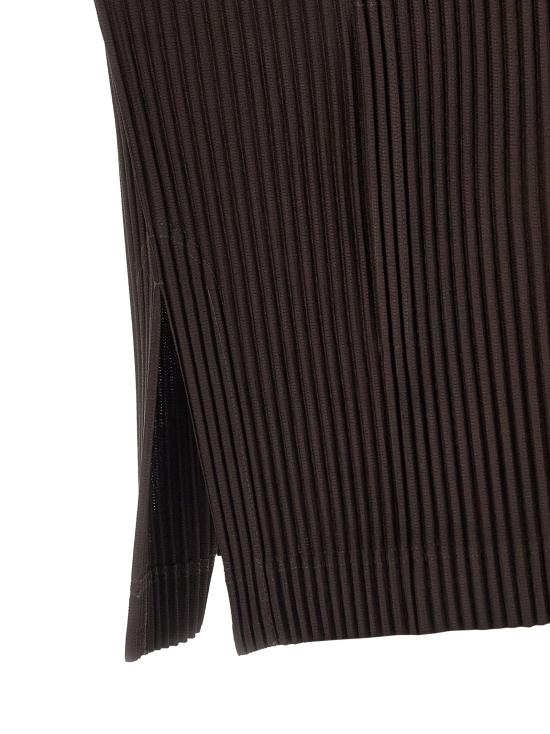 26SS 옴므 플리세 이세이 미야케 패딩 웨어 오어 랩  재킷 보르도 - HOMME PLISSE' ISSEY MIYAKE