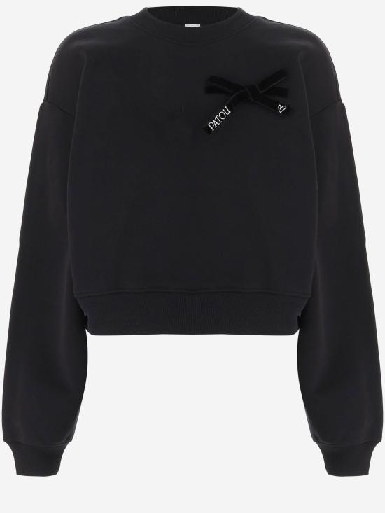 26FW 파투 긴팔 티셔츠 JE2649995 BLACK - PATOU