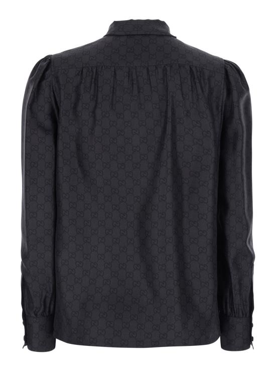 26FW 구찌 셔츠 860513 BLACK - GUCCI