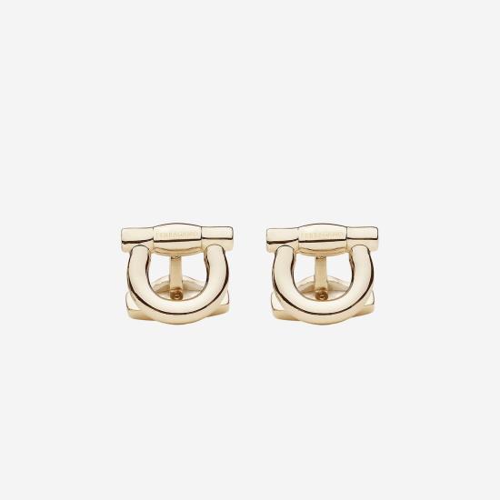 26FW 살바토레 페라가모 커프스 링크/타이 홀더 775189 GOLD - SALVATORE FERRAGAMO