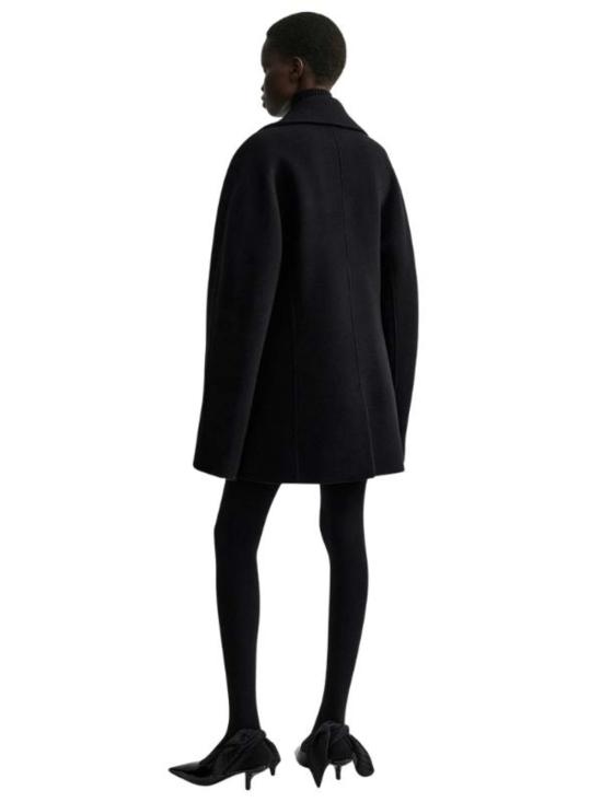  토템 트렌치 코트 라운드드 피코트 - TOTEME