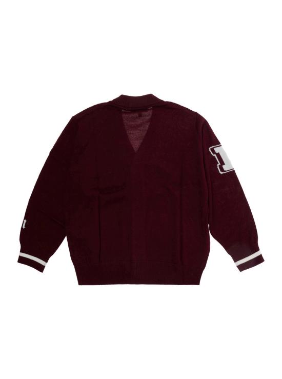 26FW 엠포리오 아르마니 가디건 EB001686AF27314 BORDEAUX - EMPORIO ARMANI