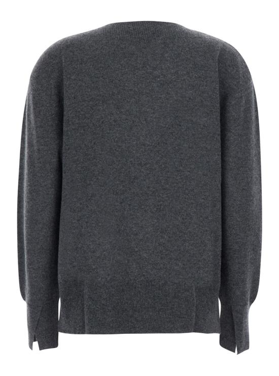 26FW 세미쿠튀르 스웨터 Y6WD03 GRAY - SEMI-COUTURE